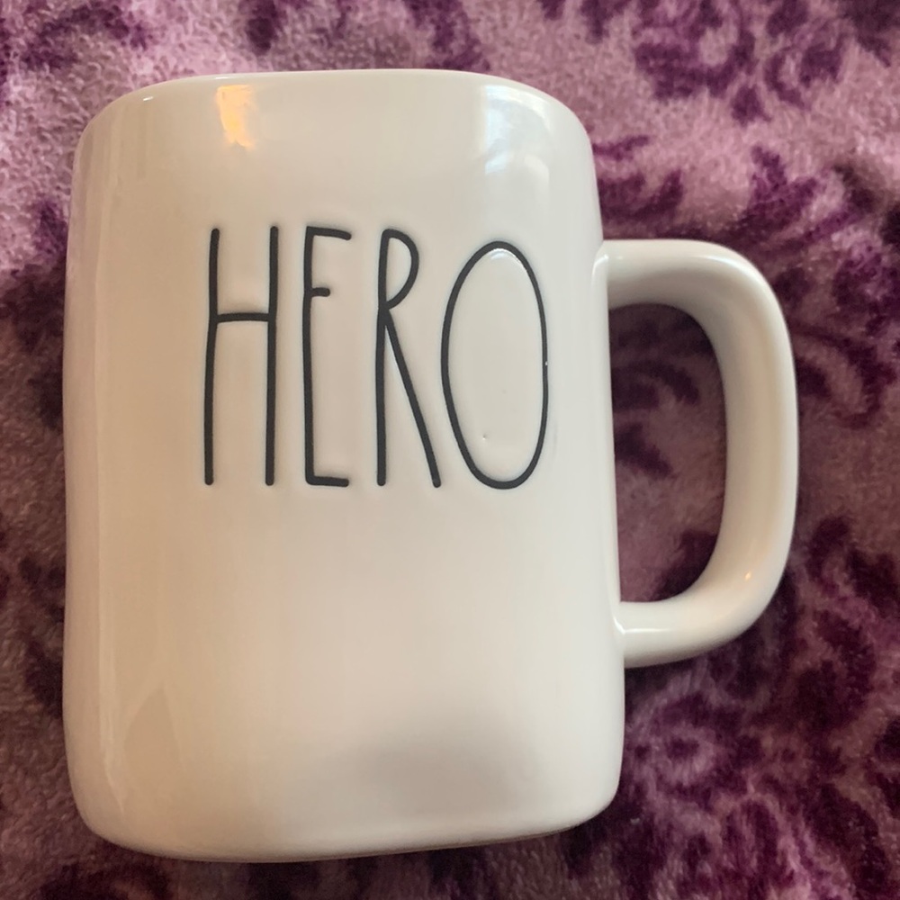 Rae Dunn, Hero Mug, brand new, never used,